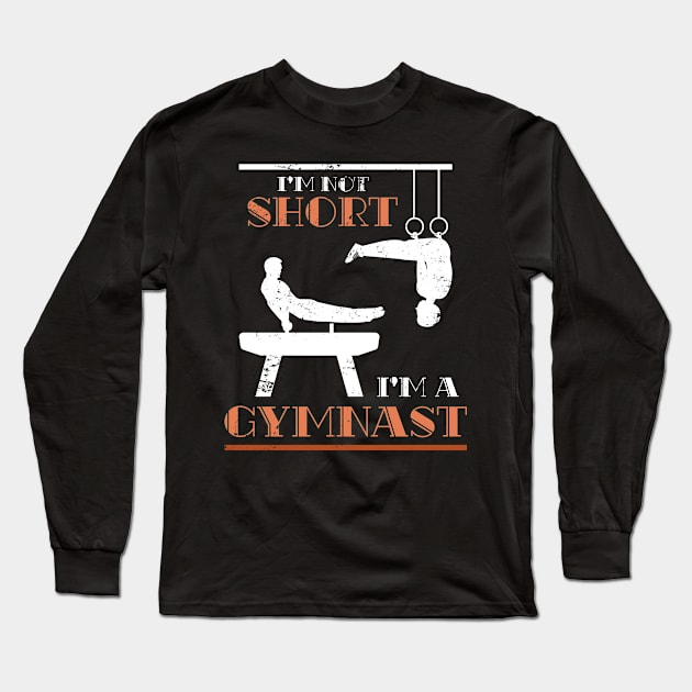 Funny Gymnast Quote Gymnast Long Sleeve T-Shirt by shirtsyoulike